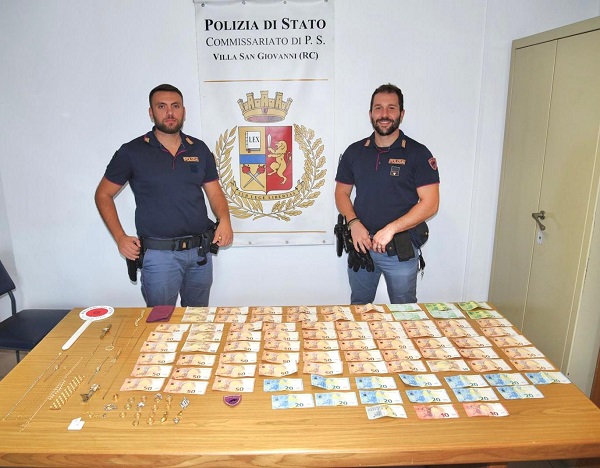 sequestro polizia di stato - villa san giovanni