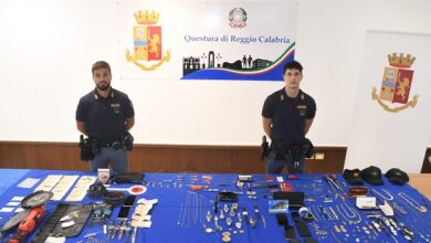 sequestro polizia di stato - reggio