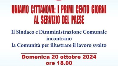 incontro uniamo cittanova