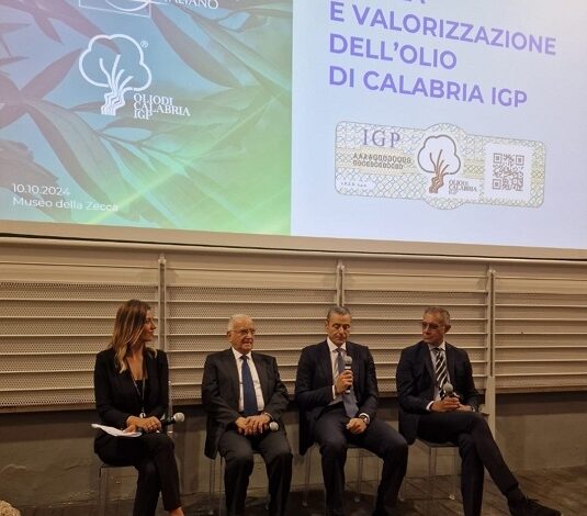 presentazione contrassegno ufficiale Olio di Calabria IGP