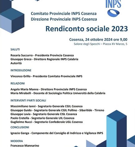 evento inps cosenza