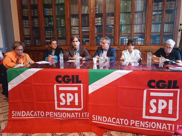 incontro falcomatà - spi cgil