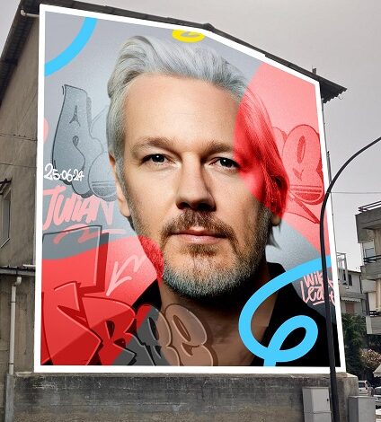 murales assange polistena