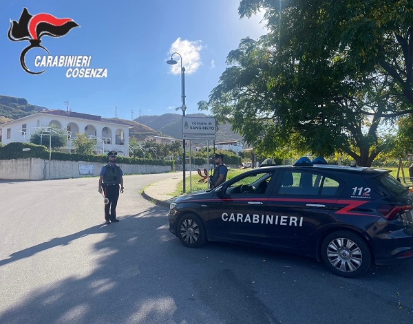 carabinieri sangineto