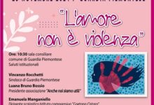 manifestazione violenza sulle donne - guardia piemontese