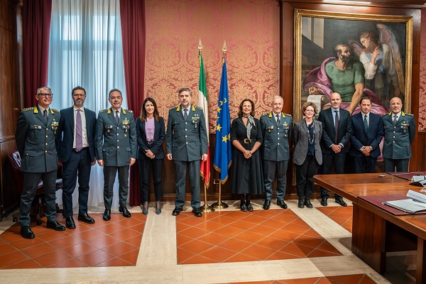 protocollo intesa guardia di finanza - sismet spa