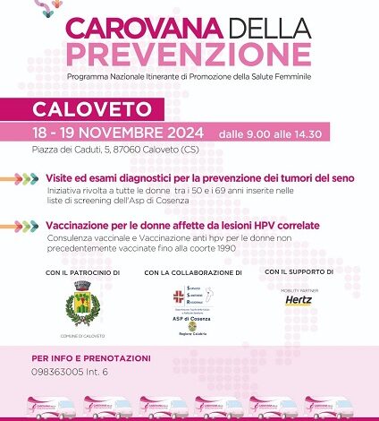 Carovana della prevenzione - caloveto