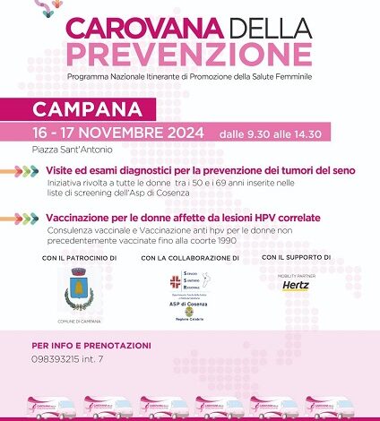 carovana della prevenzione - campana