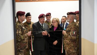 intitolazione aula magna comando esercito calabria