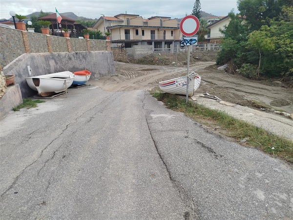 intervento foce Torrente Saetta Lazzaro