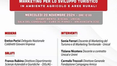 evento coldiretti calabria - unical