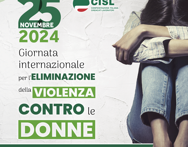 manifestazione contro violenza sulle donne - cisl