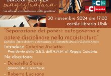 dialoghi magistratura reggio