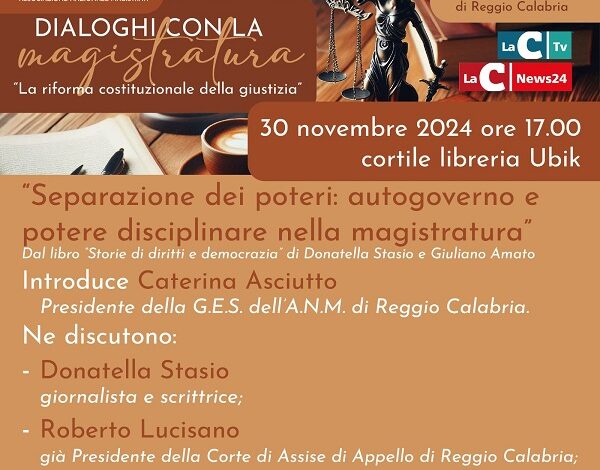 dialoghi magistratura reggio