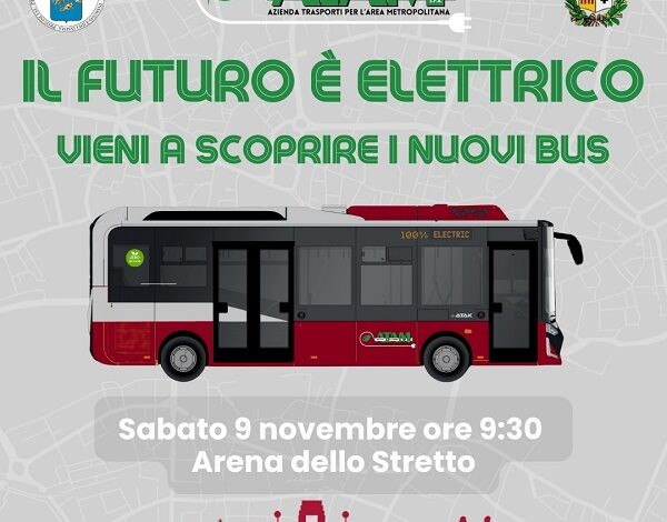 presentazione nuovi bus elettrici atam