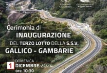 inaugurazione terzo lotto gallico gambarie