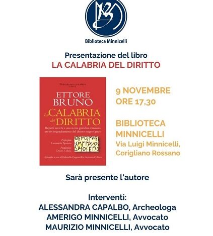 presentazione libro ettore bruno - corigliano rossano