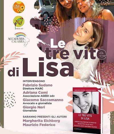 presentazione libro le tre vite di lisa