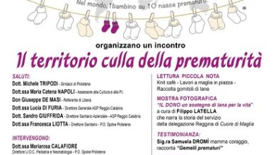 giornata prematurità - ospedale polistena