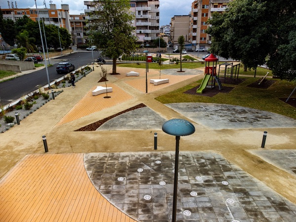 nuova piazza rione marconi - reggio