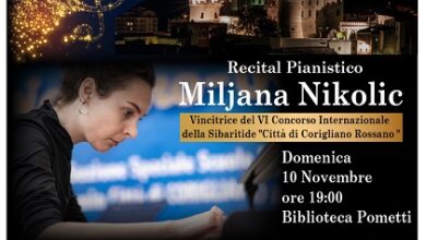 miljana nikolic - concerto corigliano rossano