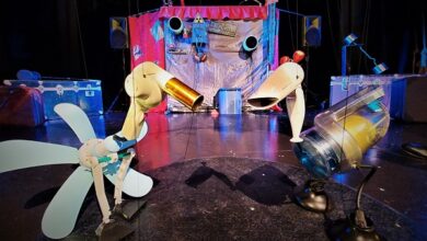 Ecomonsters puppet show - allegria festival