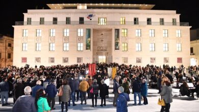 inaugurazione piazza de nava - reggio