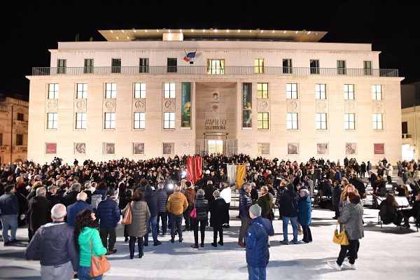 inaugurazione piazza de nava - reggio