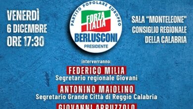 eventi forza italia calabria