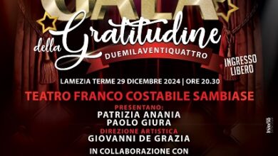 Galà della Gratitudine - lamezia terme