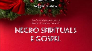 Negro spirituals e gospel - palazzo alvaro