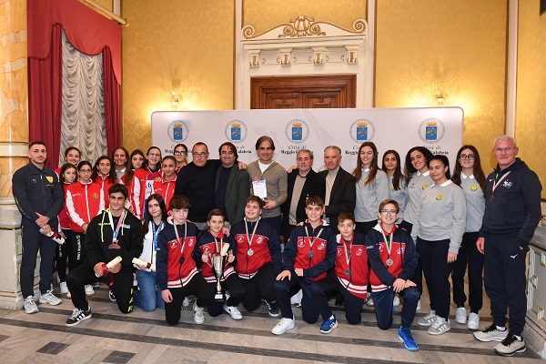 premiazione atleti - palazzo san giorgio