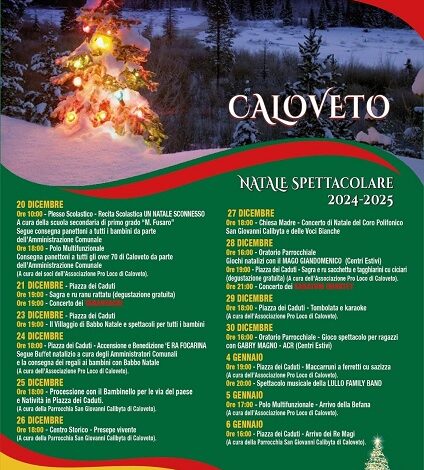 eventi natale - caloveto