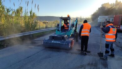 consegna lavori strade jonica