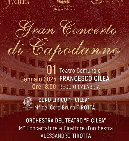 concerto capodanno - teatro cilea reggio