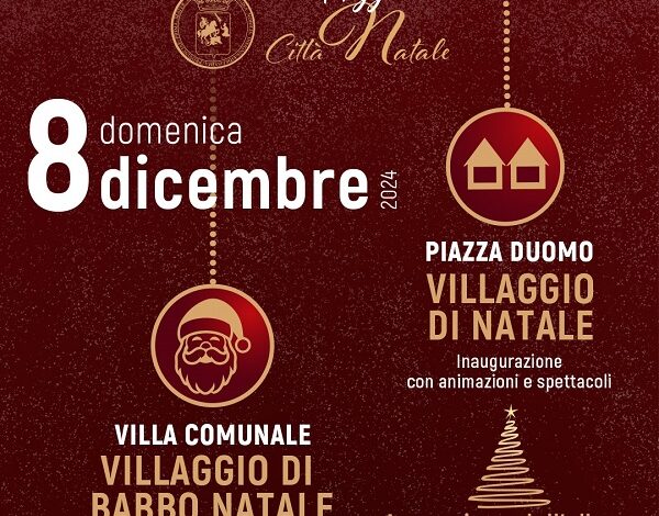 accensione albero di natale - reggio