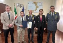 visita console stati uniti - comando regionale calabria guardia di finanza