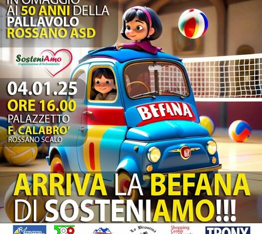 befana sosteniamo - corigliano rossano