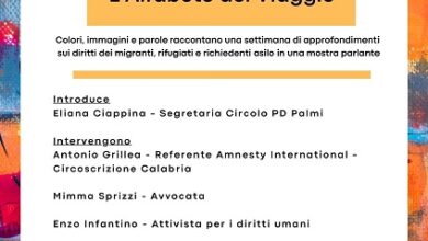 mostra Amnesty International - circolo pd Palmi