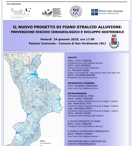 convegno rischio idrogeologico - san ferdinando