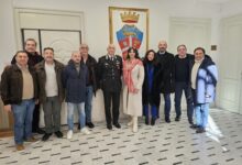 delegazione fratelli d'italia - carabinieri reggio