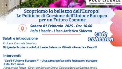 evento Scopriamo la bellezza dell’Europa - siderno