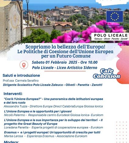 evento Scopriamo la bellezza dell’Europa - siderno