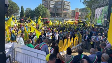 Manifestazione Coldiretti Cinghiali