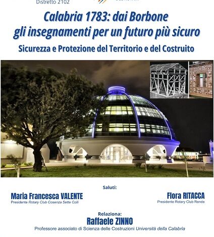 Sicurezza e protezione del territorio e del costruito - evento rende