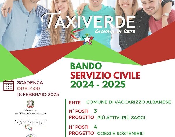 servizio civile - Vaccarizzo Albanese