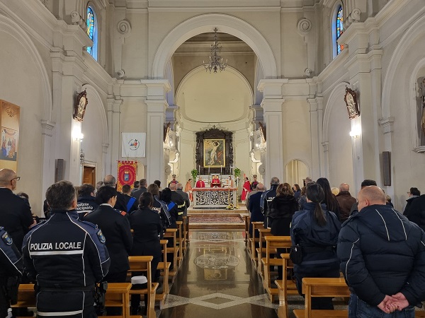 celebrazione san sebastiano - polizia locale reggio