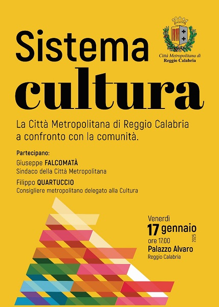 conferenza sistema cultura - palazzo alvaro