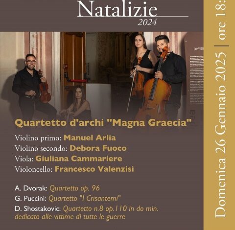 evento 26 gennaio - Armonie Natalizie tropea