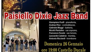 concerto paisiello dixie jazz band - corigliano rossano